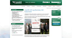 Desktop Screenshot of nomitec.dk